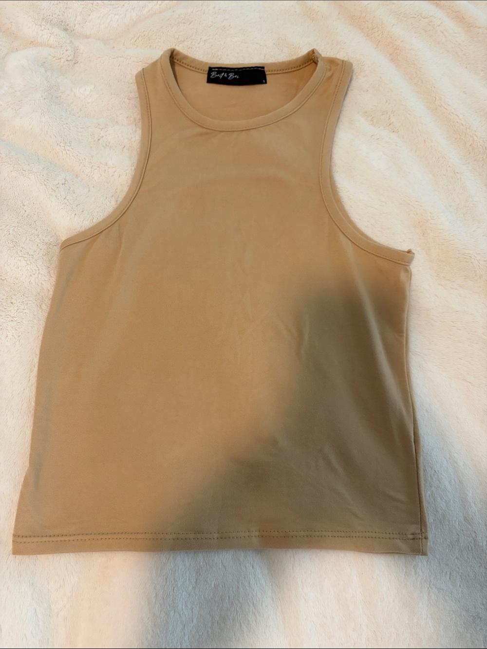 Brit & Bri Tan High Neck Tank